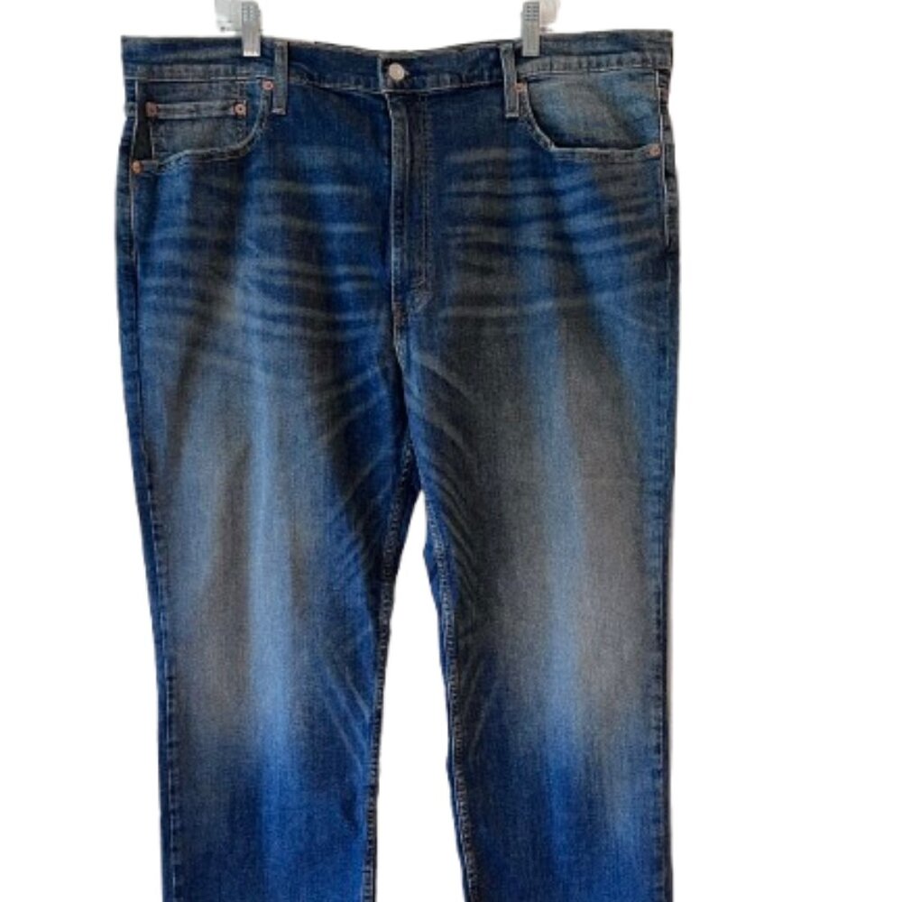 Levis 559 Jeans Mens Big and Tall 44x30 Dark Wash - Picture 4 of 7
